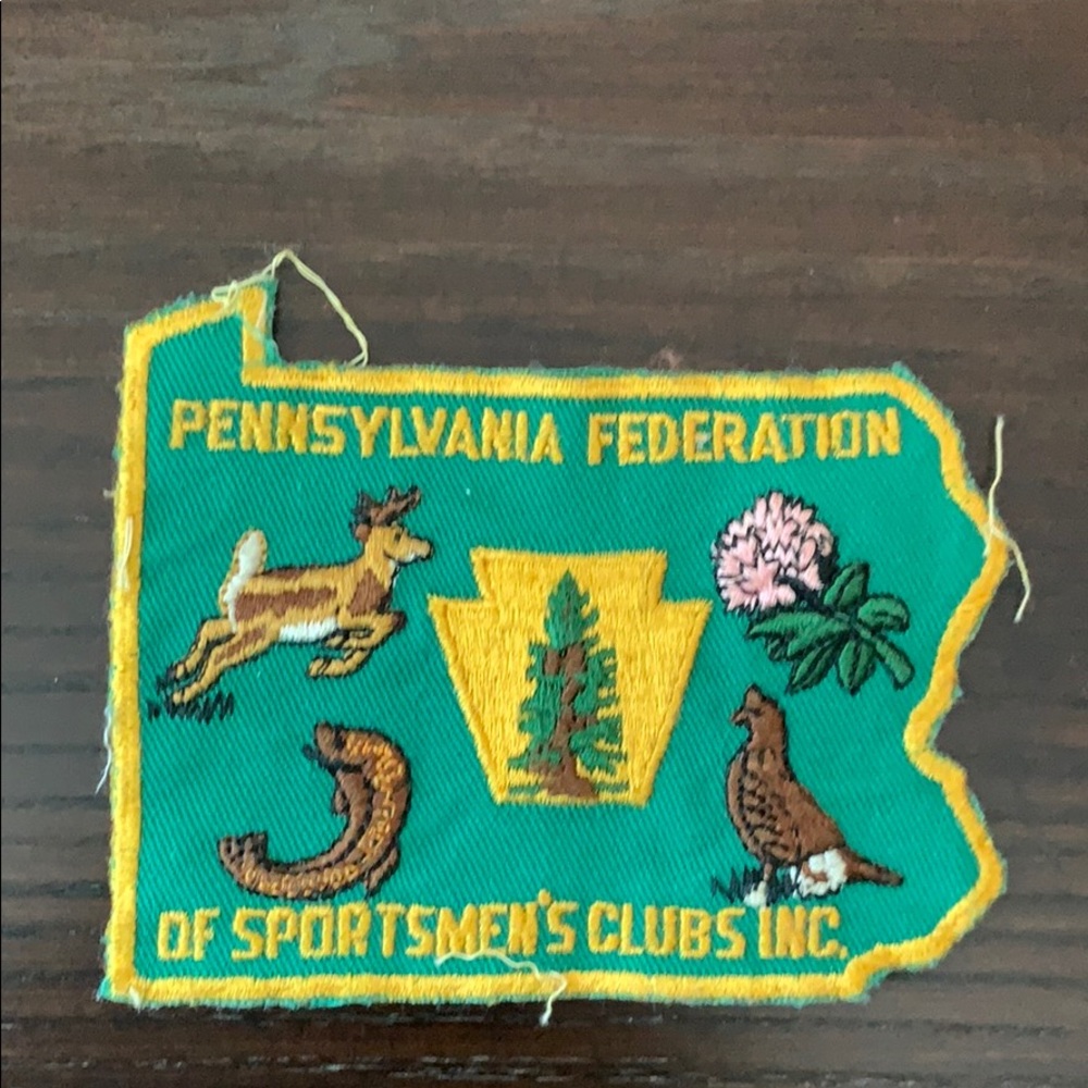Pennsylvania federation of sportsman club patch